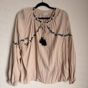 XL Knox Rose Peasant Blouse